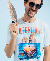 T-shirt en coton homme Capri Divin vue portée de face