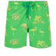 Costume da bagno ricamato uomo 2012 Flamants Rose - Edizione limitata Verde prato inglese vista frontale