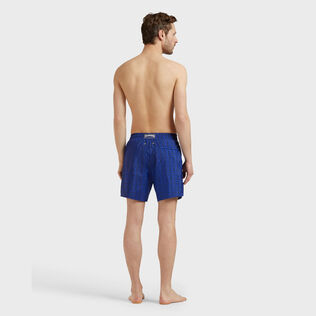 Men Ultra-light and packable Swim Shorts Turtlles Net Marrakech back worn view
