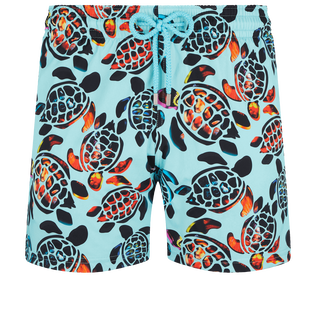 Costume da bagno uomo elasticizzato Screen Turtles Laguna vista frontale