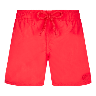 Boys red swim trunks sale