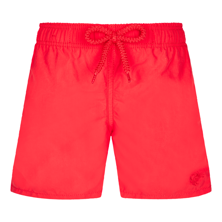 Boys Swim Trunks Water-reactive Crabs & Shrimps - Swimming Trunk - Jim - Red - Size 14 - Vilebrequin