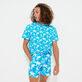 Ultraleichte und verstaubare Clouds Badeshorts für Herren Hawaii blue Details Ansicht 3
