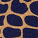 Turtle Cork Keyring  Navy 