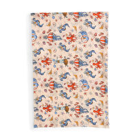 Cotton Pareo Aqua Circus - Vilebrequin for St. Regis Pink champagne 正面图
