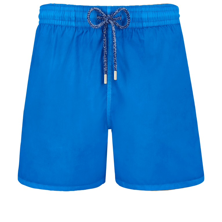 Men Swim Shorts Ultra-light And Packable Solid - Swimming Trunk - Mahina - Blue - Size XXXL - Vilebrequin