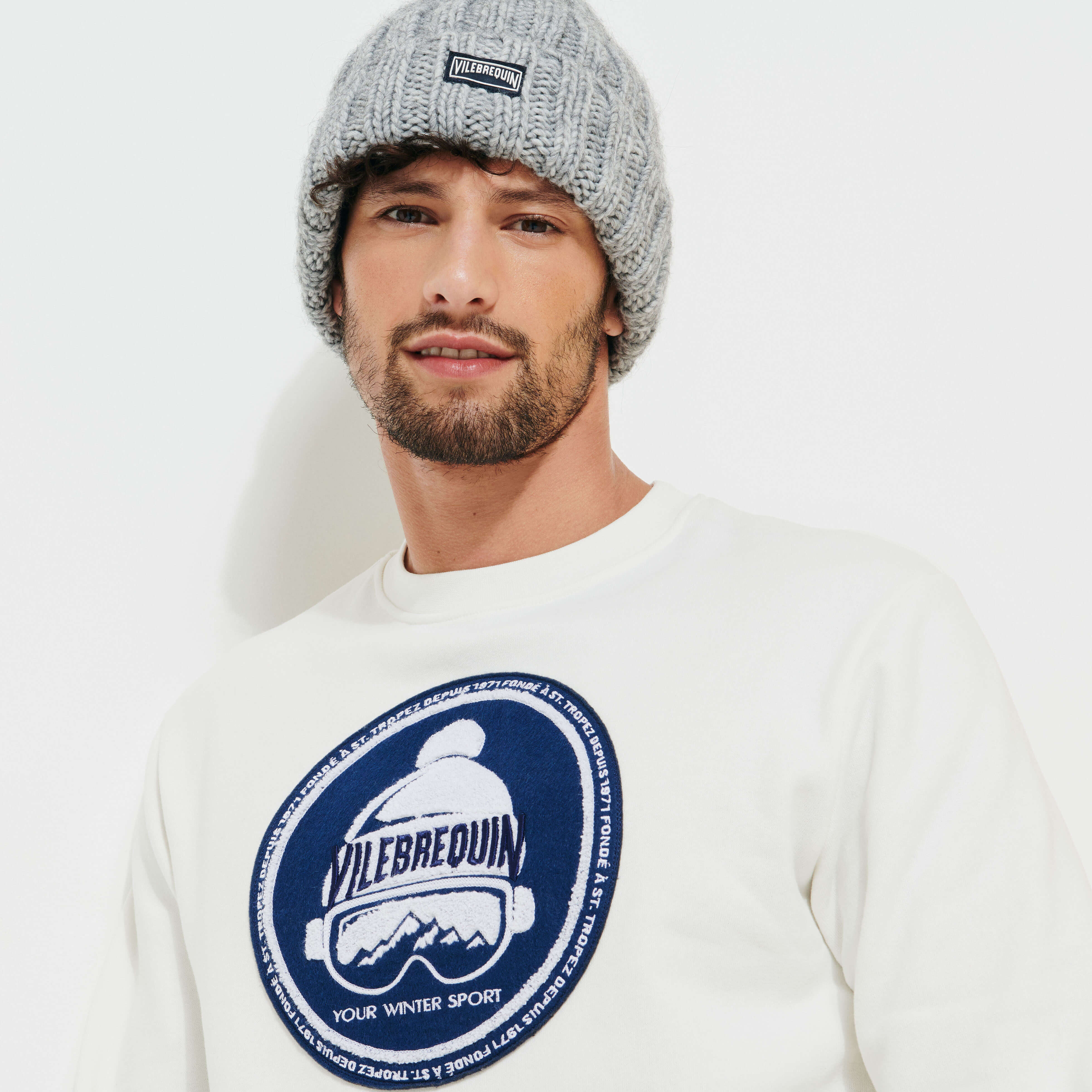 Cuffia uomo lana sale