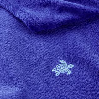 Kids Terry Beach Poncho Embroidered Turtle Marrakech details view 1