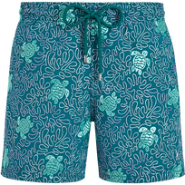 Men Swim Trunks Embroidered Splash - Limited Edition Fanfare front view
