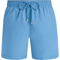 Men Swim Shorts Solid Flax flower front view