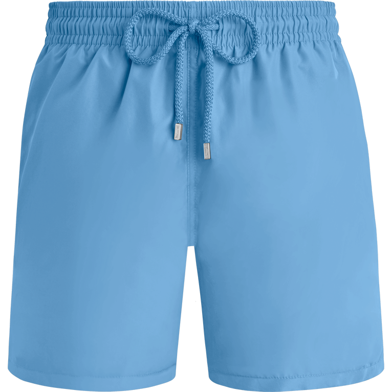 Men Swim Shorts Solid - Swimming Trunk - Moorea - Blue - Size XXXL - Vilebrequin