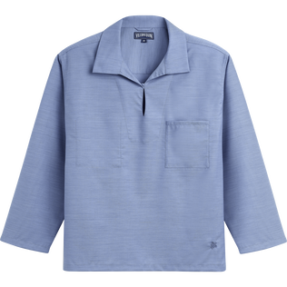 Collared pullover shirt online