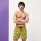 Bañador con bordado Only Crabs ! para hombre - Edición limitada Matcha vista frontal desgastada