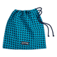 Flying Disk Navy back view