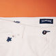 Pantalón recto de terciopelo con cinco bolsillos para hombre Off white detalles vista 3