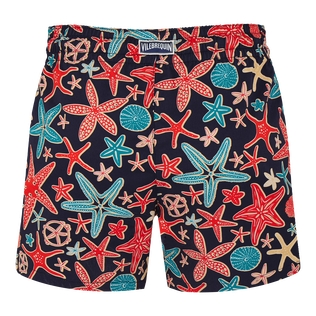 Women Swim Shorts Holistarfish Navy back view