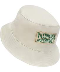 Men Bucket Hat Solid - Vilebrequin x Highsnobiety Tofu front view