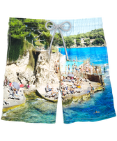 Maillot de bain homme Rocks - Vilebrequin x Massimo Vitali Unique vue de face