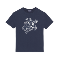 Boys T-shirt Printed Turtle Orcas Navy front view