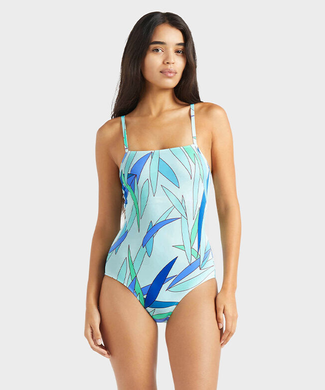 新しいコレクション Back Crossed Women Straps Madrague Swimsuit One-piece 水着・ラッシュガード