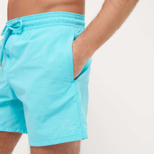 Bañador con estampado Octopus Band reactivo al agua para hombre Lazulii blue detalles vista 2