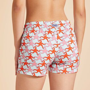 Pantalones cortos de baño con estampado Valentine Stars para mujer Thalassa detalles vista 2