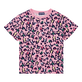 Turtles Leopard T-Shirt für Mädchen Bonbon Vorderansicht