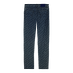Men Cotton Jeans 5-Pockets Denim Micro Turtles Corrosion Dark denim w1 back view