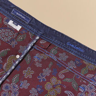 Jean stretch 5 poches homme Mosaïque Med denim w2 vue de détail 2