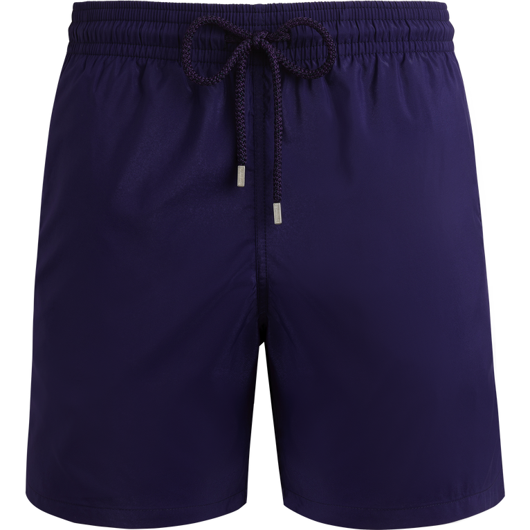 Ultraleichte Und Verstaubare Solid Badeshorts Für Herren - Mahina - Blau