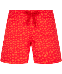 Boys Swim Trunks Stretch Micro Ronde Des Tortues Peppers front view