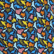 Bañador con estampado Mini Focus Multicolor para hombre Azul marino 