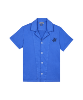 Boys Cotton Shirt Solid Marrakech front view