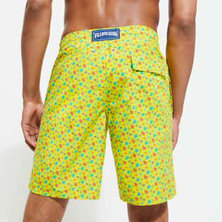 Costume da bagno uomo elasticizzato lungo Micro Tortues Rainbow Zenzero dettagli vista 1
