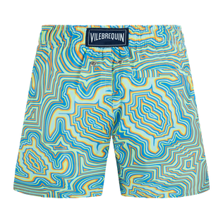 Boys Swim Trunks Ultra light and Packable Tortues Hypnotiques