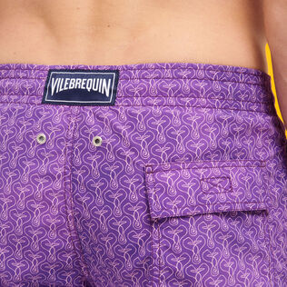 Men Swimwear Valentine's Day Orchid details view 2