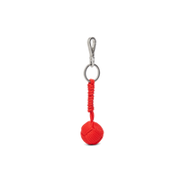 Schlüsselanhänger mit Kordelkugel Moulin rouge Vorderansicht