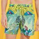 Bañador con estampado Jungle Rousseau para hombre Jengibre detalles vista 2