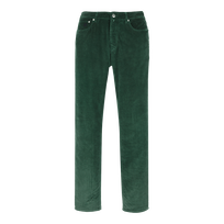 Pantalones de pana de 1500 líneas con cinco bolsillos para hombre Pine vista frontal