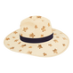 女士草帽 - Vilebrequin x Borsalino Sand 后视图