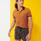 Men Embroidered Swim Trunks Micro Ronde Des Tortues - Limited Edition Navy details view 5