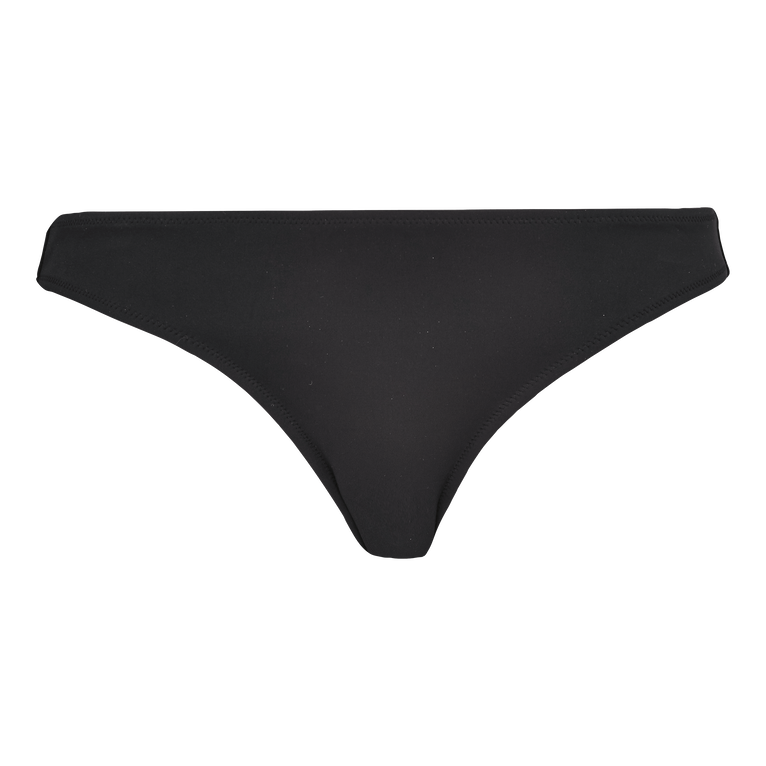 Women Bikini Bottom Solid - Frise - Black - Size L - Vilebrequin