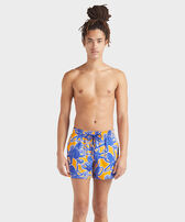 Men Stretch Short Swim Shorts Poulpes Mango front worn view