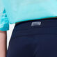 Women Swim Short Solid Navy back worn view