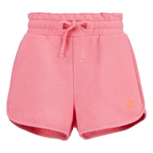 Girls Cotton Short Solid Candy front view