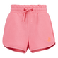 Girls Cotton Short Solid Candy front view