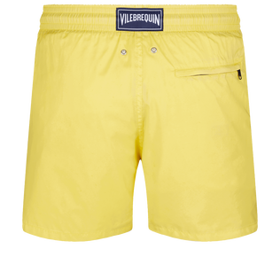 Ultraleichte und verstaubare Solid Badeshorts für Herren Mimose Rückansicht