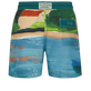Maillot de bain homme 360 Landscape - Vilebrequin x Highsnobiety Chambray vue de dos