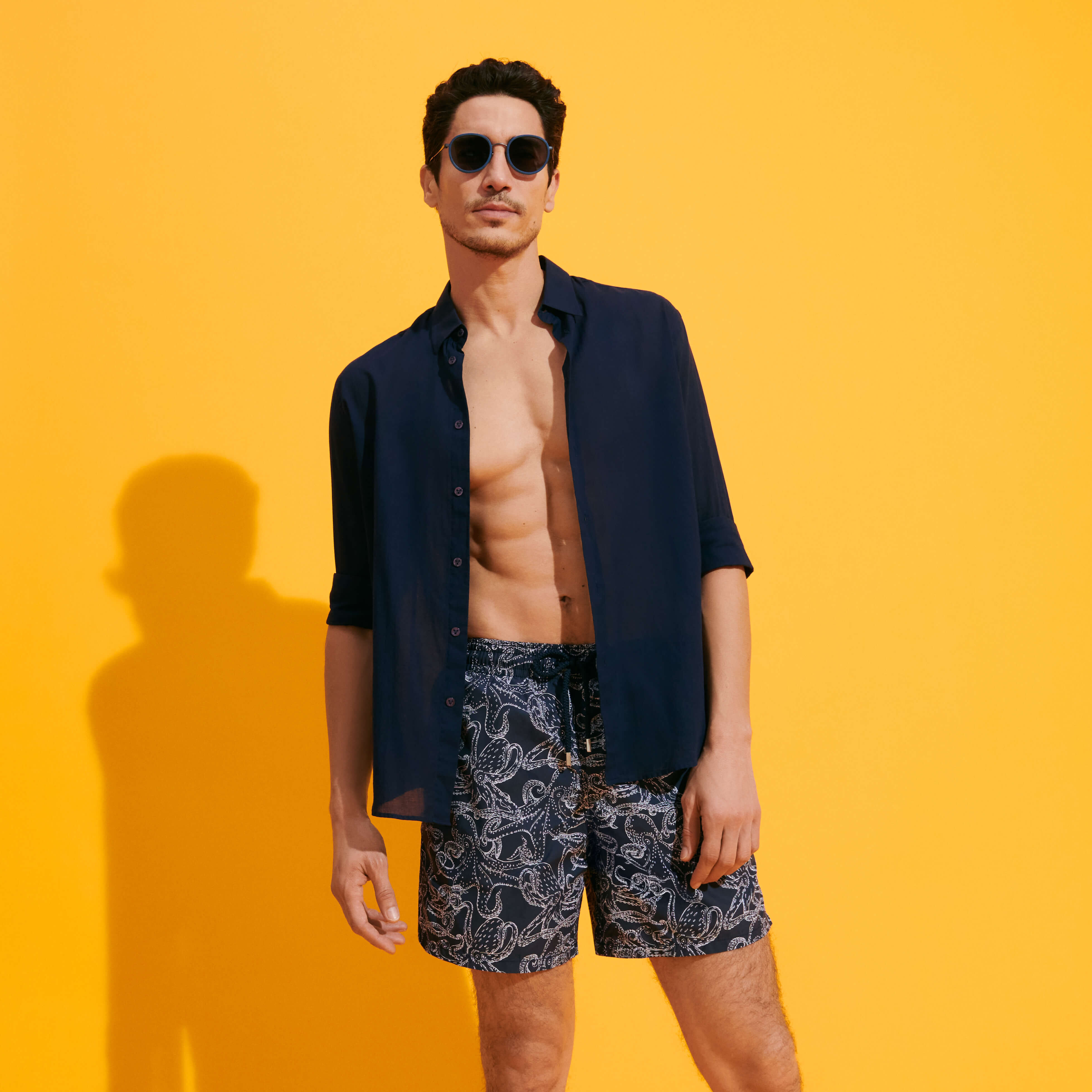 Maillot de Bain Homme Poulpes Bicolores Vilebrequin