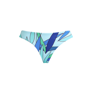 Braguita de bikini de talle medio con estampado Madrague para mujer Thalassa vista frontal